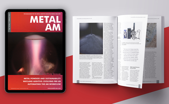 Sustainability of metal powders used in Additive Manufacturing